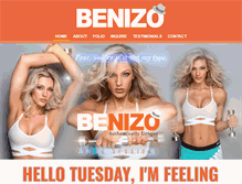 Tablet Screenshot of benizo.com